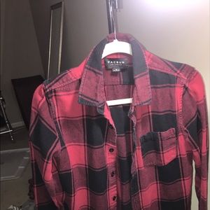Red and black flannel